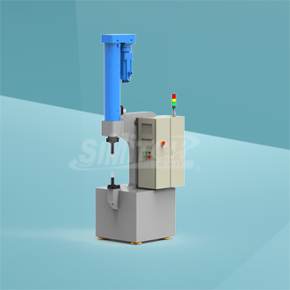 Nut and screw single point manual riveting machine